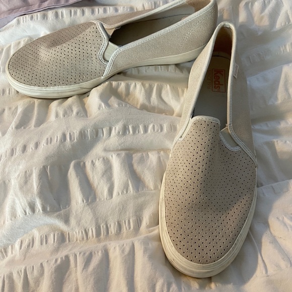 Keds Shoes - Keds Double Decker Tan Perforated Shoe Women's Size 11